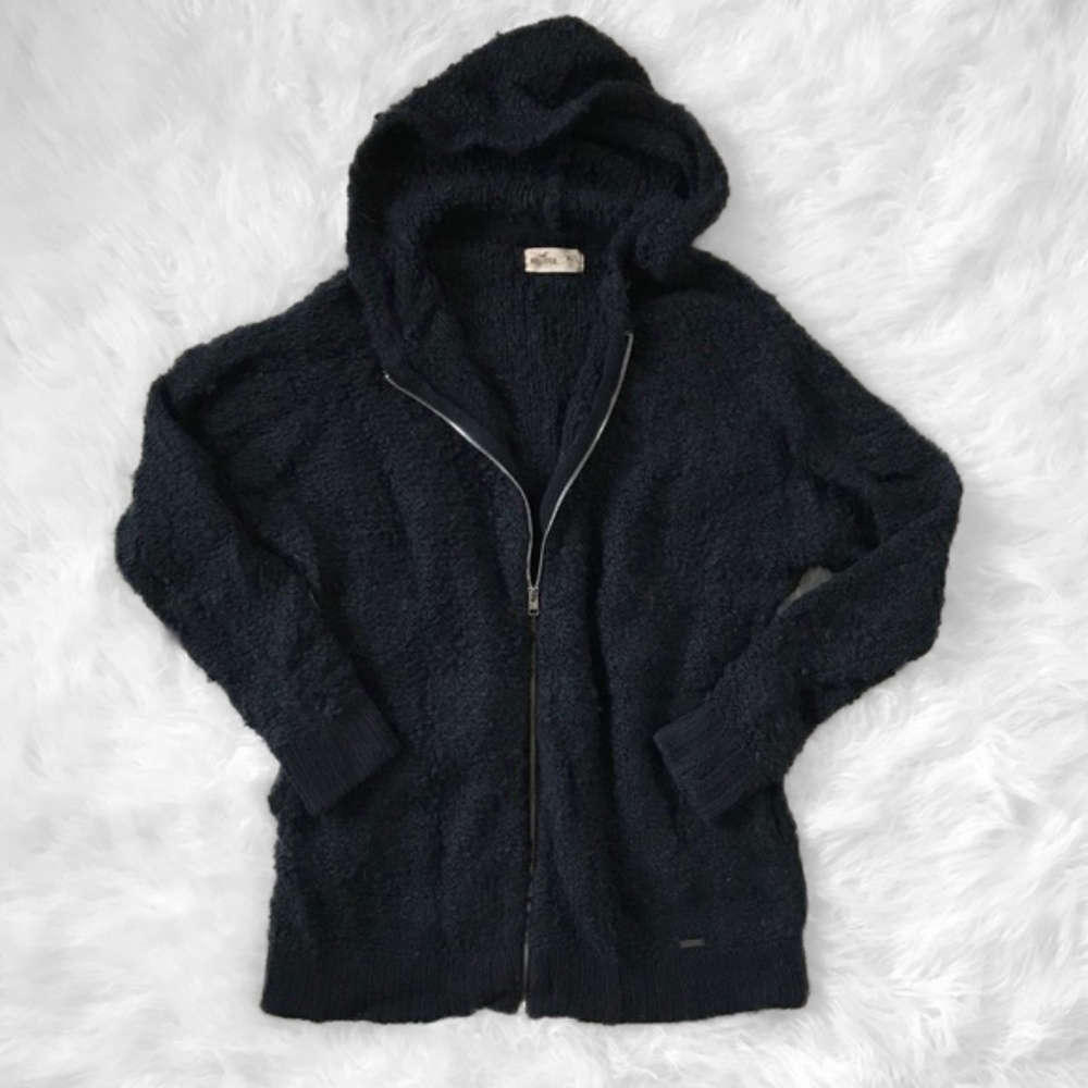 Chunky Knit Boyfriend Hoodie